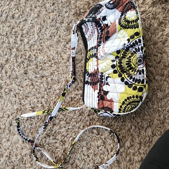 Vera Bradley retired Cocoa Moss  Frannie crossbody - Picture 4 of 4